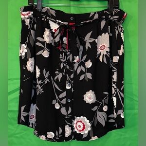 Cute Floral Ann Taylor Loft Skirt